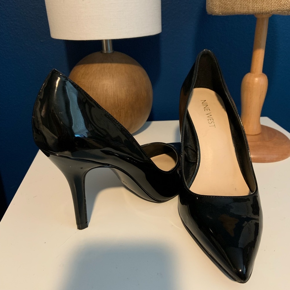 Nine West black heels